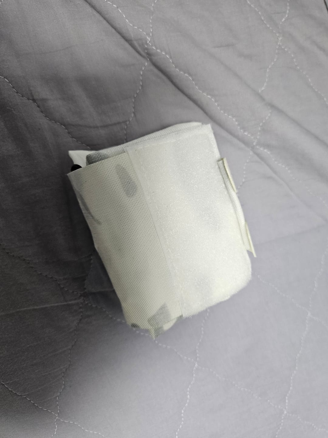 Customer photo review of Folding Dump Pouch GRIDLOK