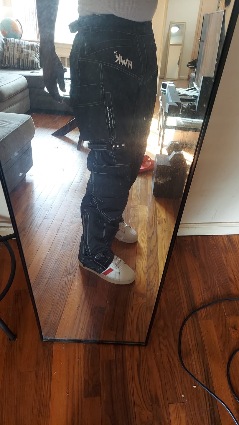 Customer photo review of HWK Motorcycle Pants