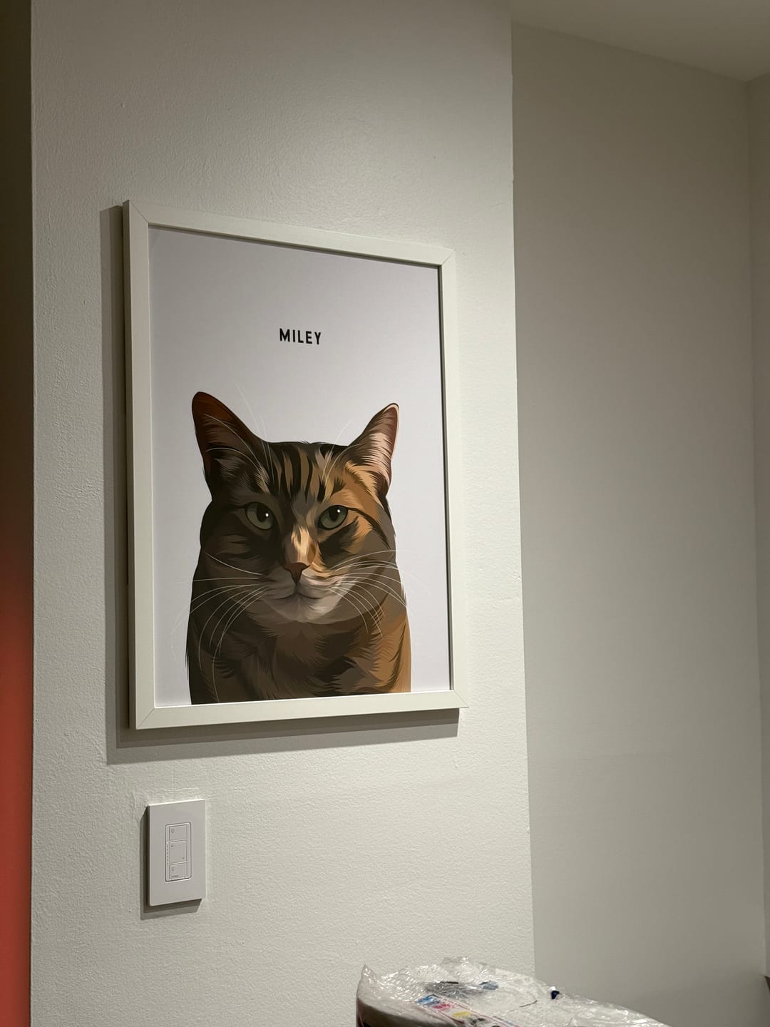 Customer photo review of Custom Pet Portrait Mug