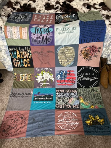 undefined review of T Shirt Quilt by Project Repat image 1 out of 1