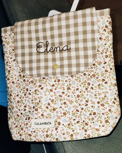 Customer photo review of Mochila infantil Miranda