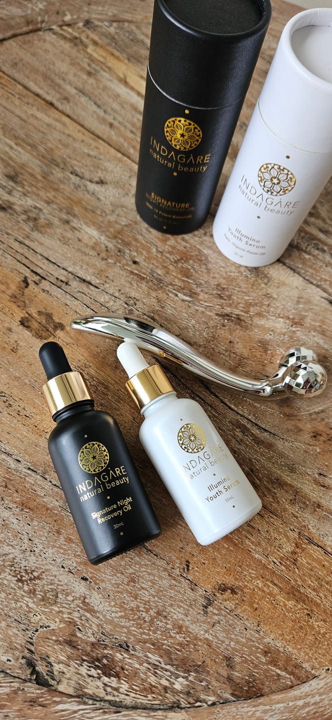 Customer photo review of Organic Face Oil Duo Set - Illumino Youth Serum & Signature Night Recovery Oil