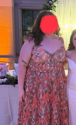 Customer photo review of brianna gown