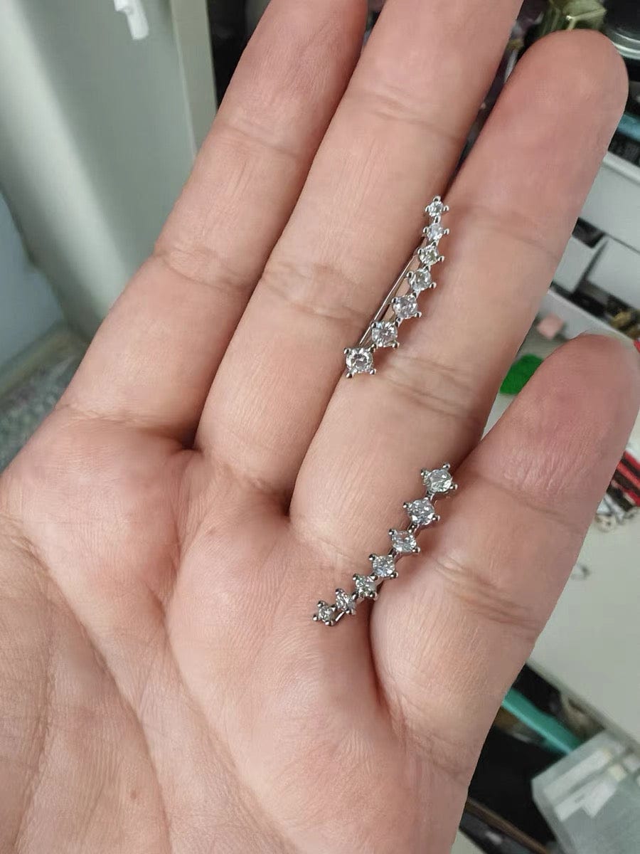 Customer photo review of Keira Earrings