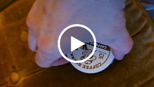 Customer video review of Coffee Break Caffeine Pouches