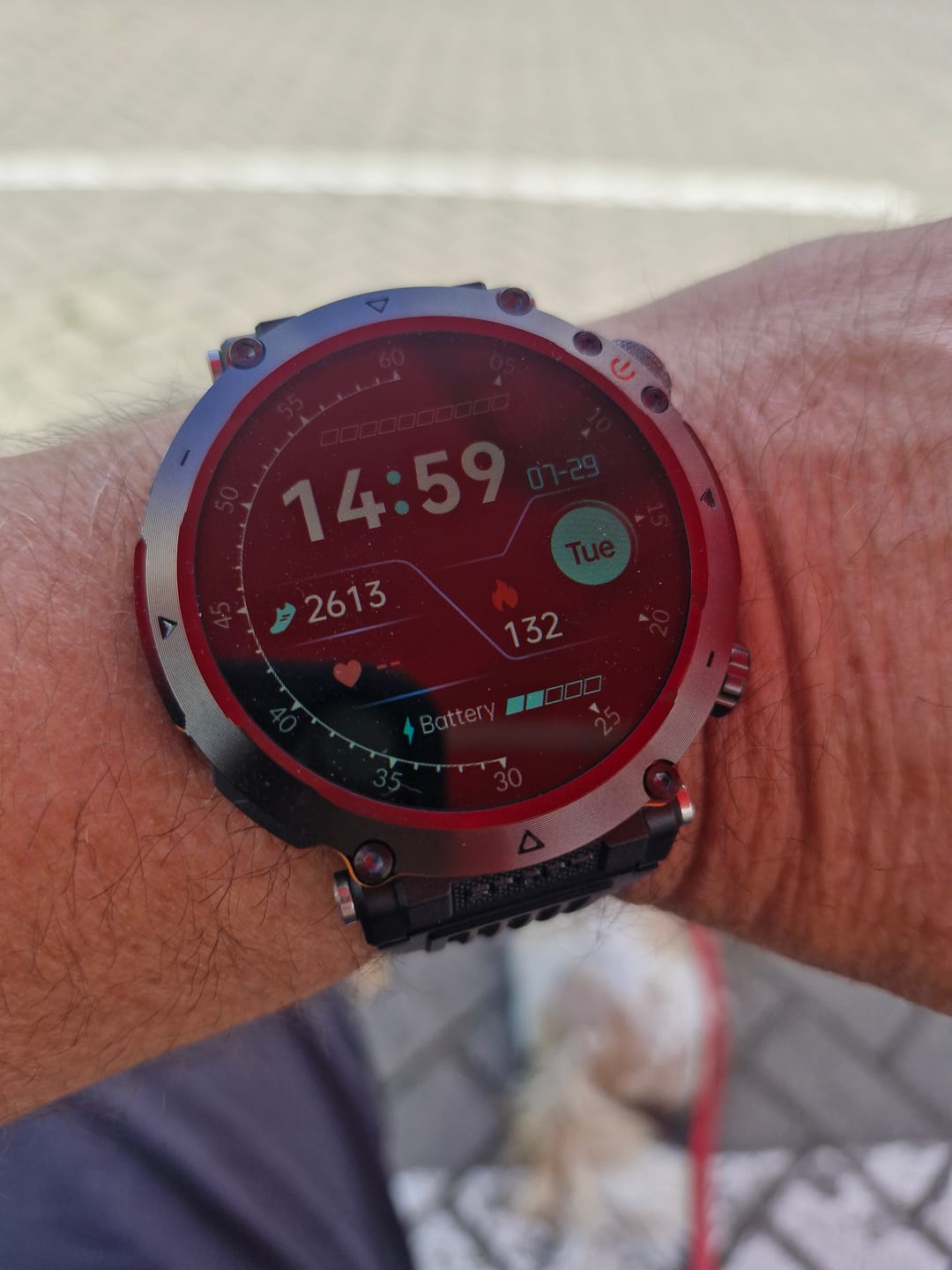 Customer photo review of STONE – Die stabilste Smartwatch mit 21+ Tagen Akkulaufzeit