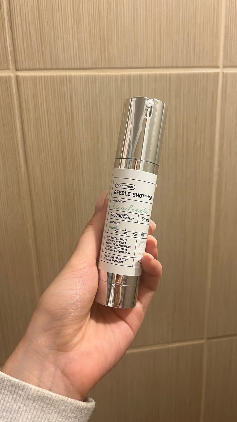 Customer photo review of Serums-būsteris ar mikroadatām VT Cosmetics Reedle Shot 100