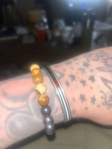 Customer photo review of Palestine Heritage Cuff