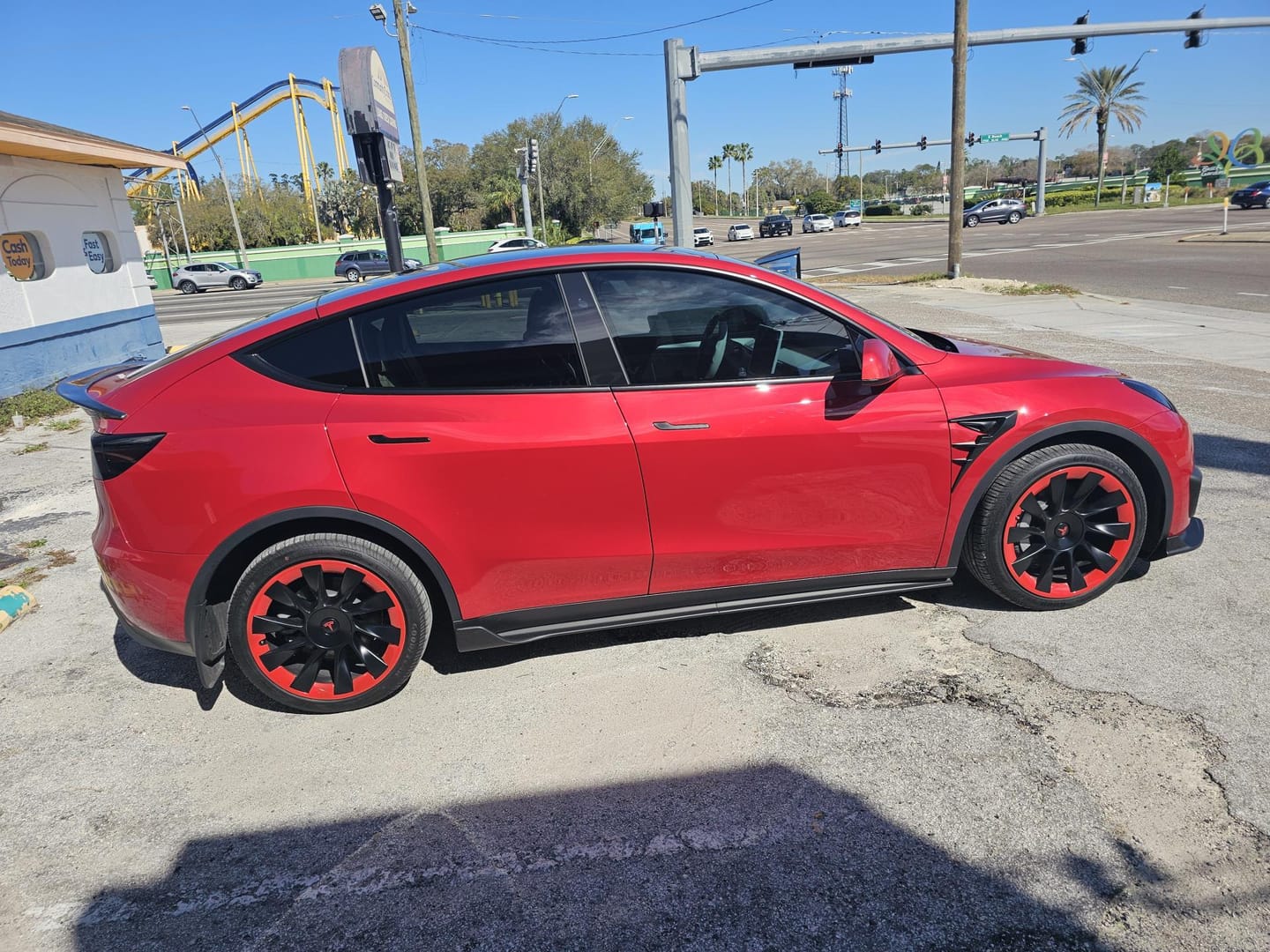 Customer photo review of All-in-one Rim Protector for Tesla Model Y 20'' Induction Wheels 21'' Uberturbine Wheels