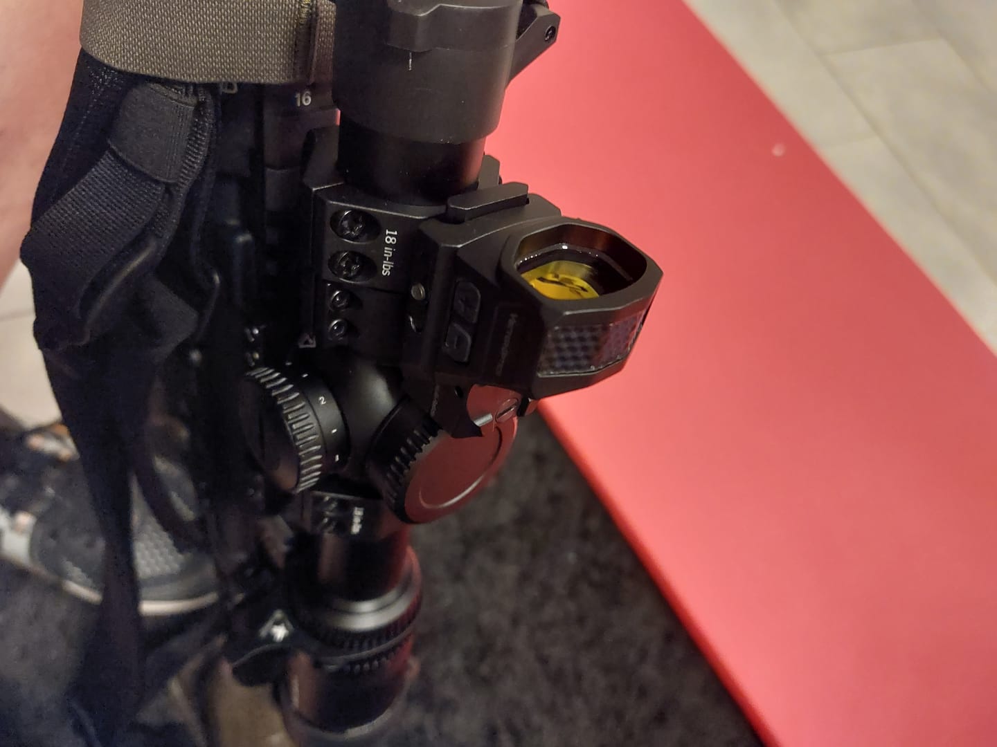 Customer photo review of Vector Optics SCRD-SM64 Frenzy-X 1x19x26 MRS GenII Solar Power Multi-Reticle