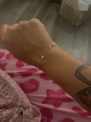 Customer photo review of Permanent Jewelry - Gold Filled