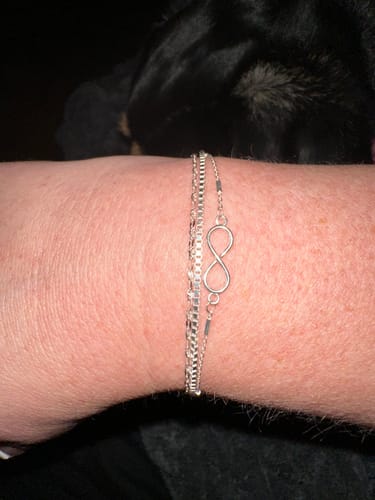 Customer photo review of Permanent Jewelry - Gold Filled