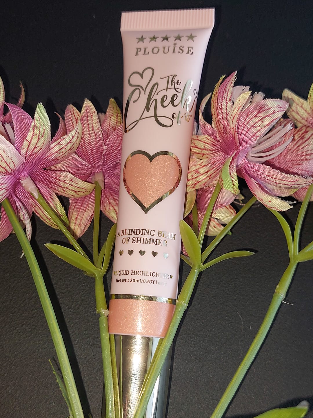 Customer photo review of P.Louise Cheek Of It Liquid Highlighter