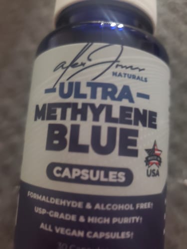 Customer photo review of Ultra Methylene Blue Capsules