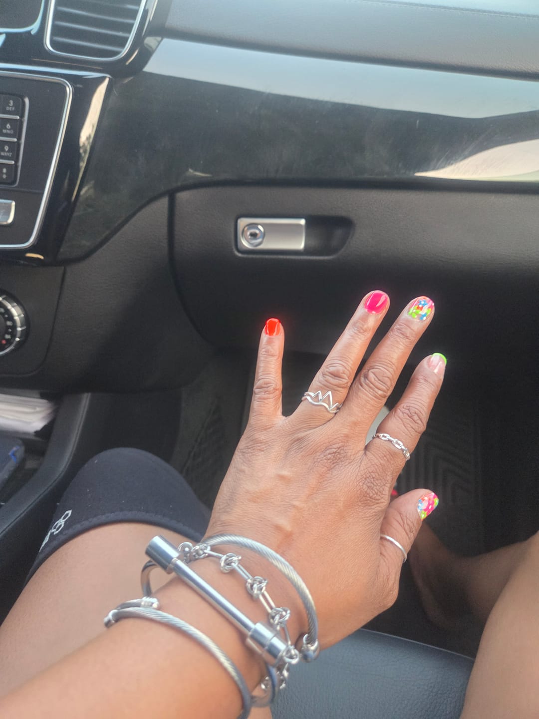 Customer photo review of Carissa Bracelet Stack