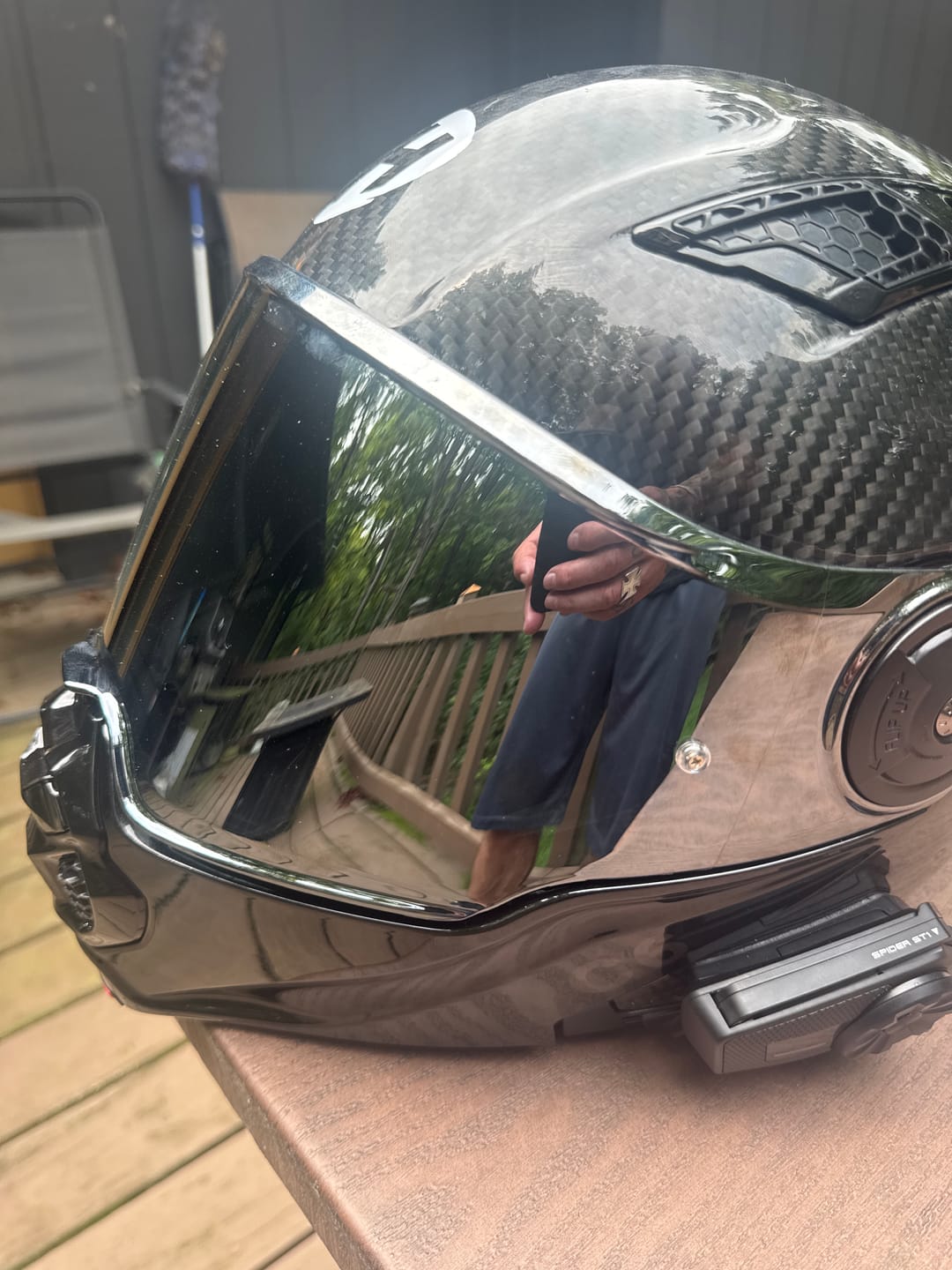 Customer photo review of C6 Shield Outer- Mirror