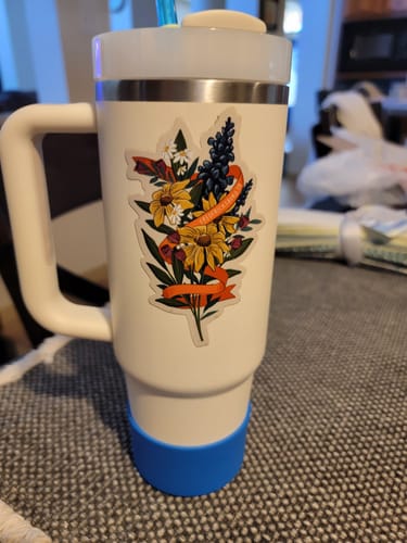 Customer photo review of AZURE SMOOTH Tumbler Boot -fits 20-40oz