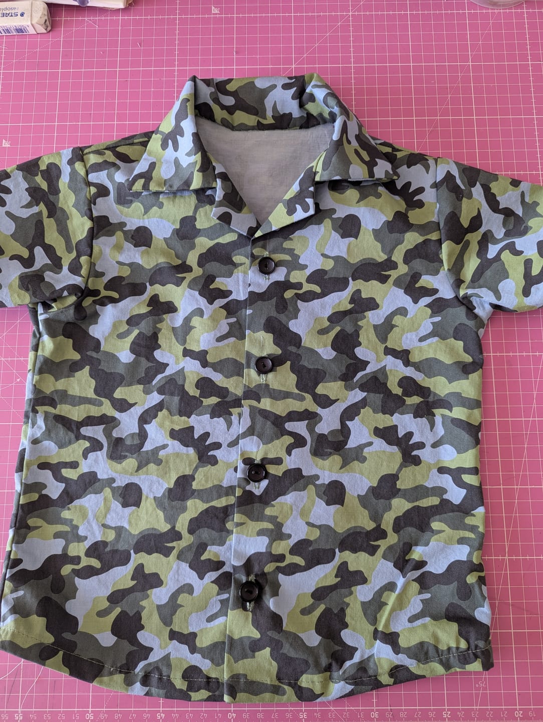 Customer photo review of Camouflage Cotton Fabric