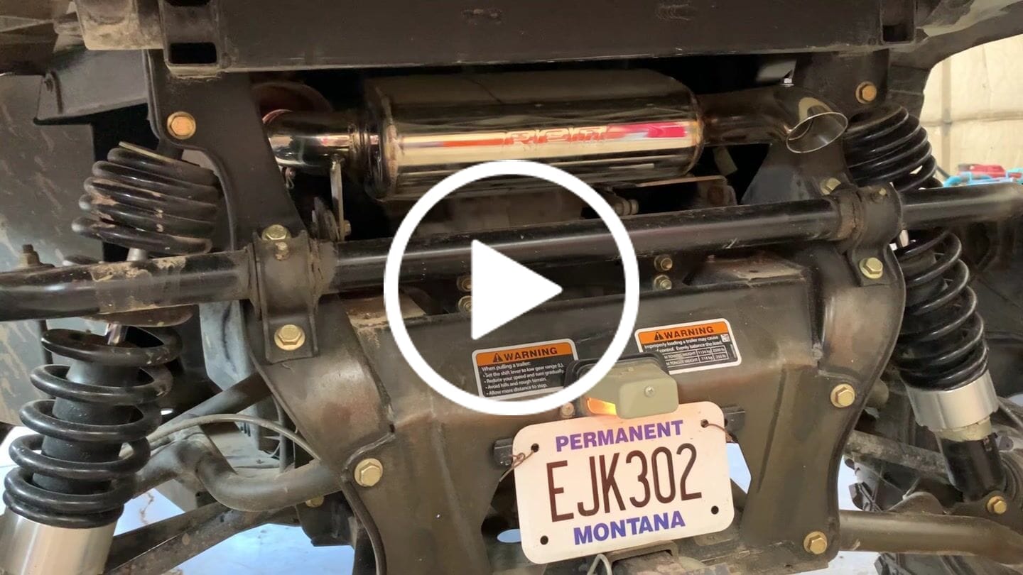 Customer video review of RPM Spark Arrestor Inserts