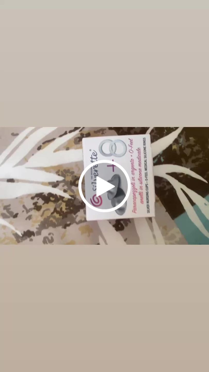 Customer video review of Silverette Nipple Covers for Breastfeeding With O-Feel Silicone Rings