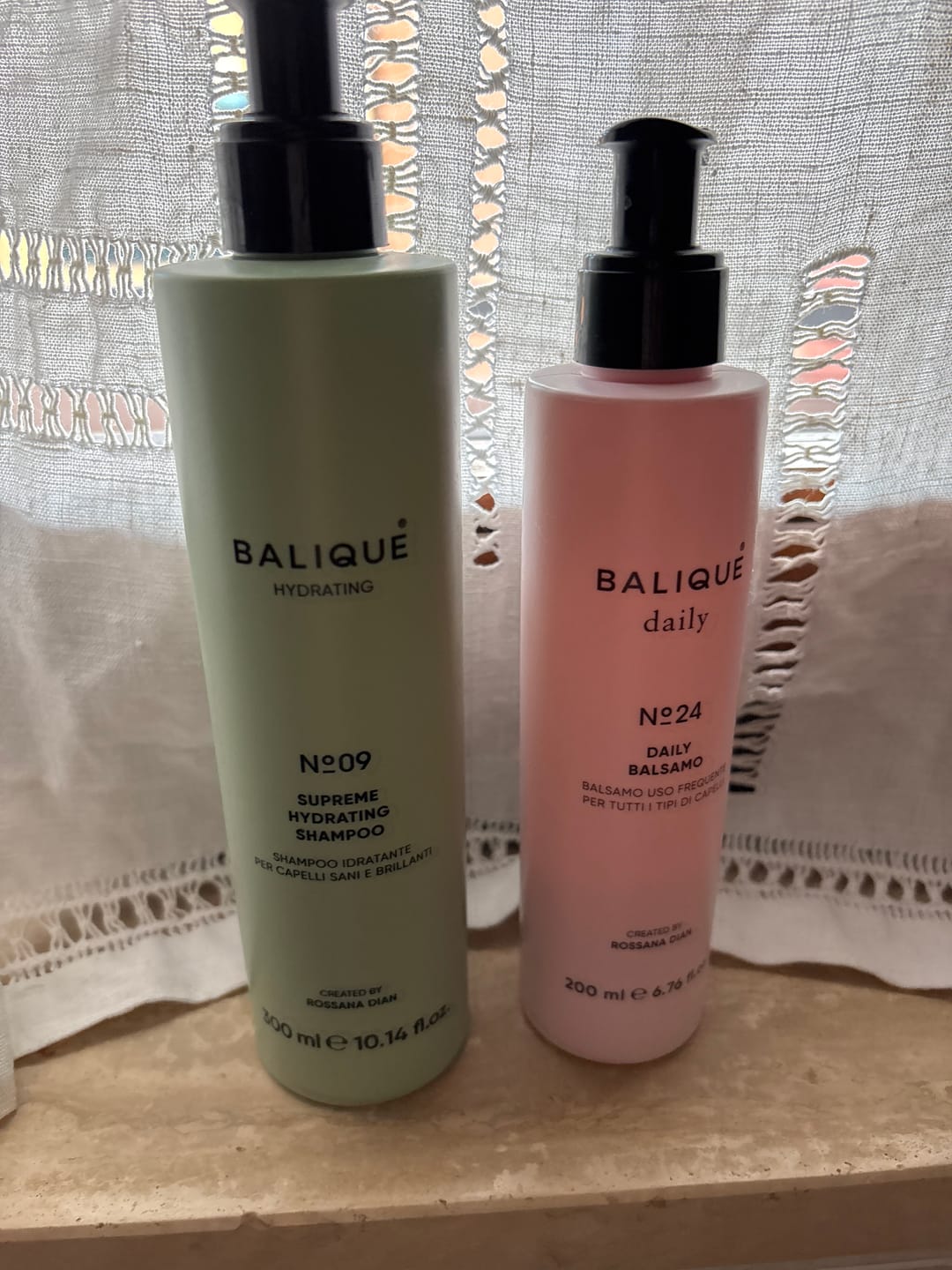 Customer photo review of N°09 - SUPREME  HYDRATING SHAMPOO