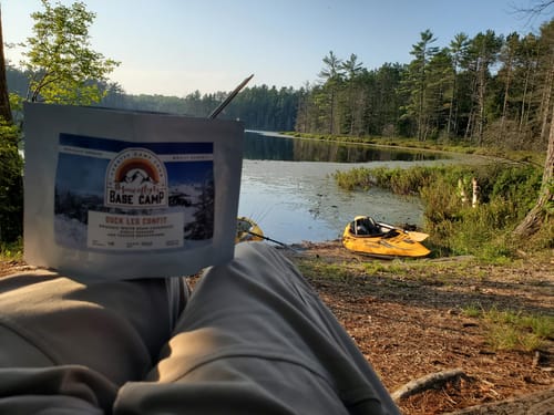 Customer photo review of Duck Leg Confit with Organic White Bean Cassoulet