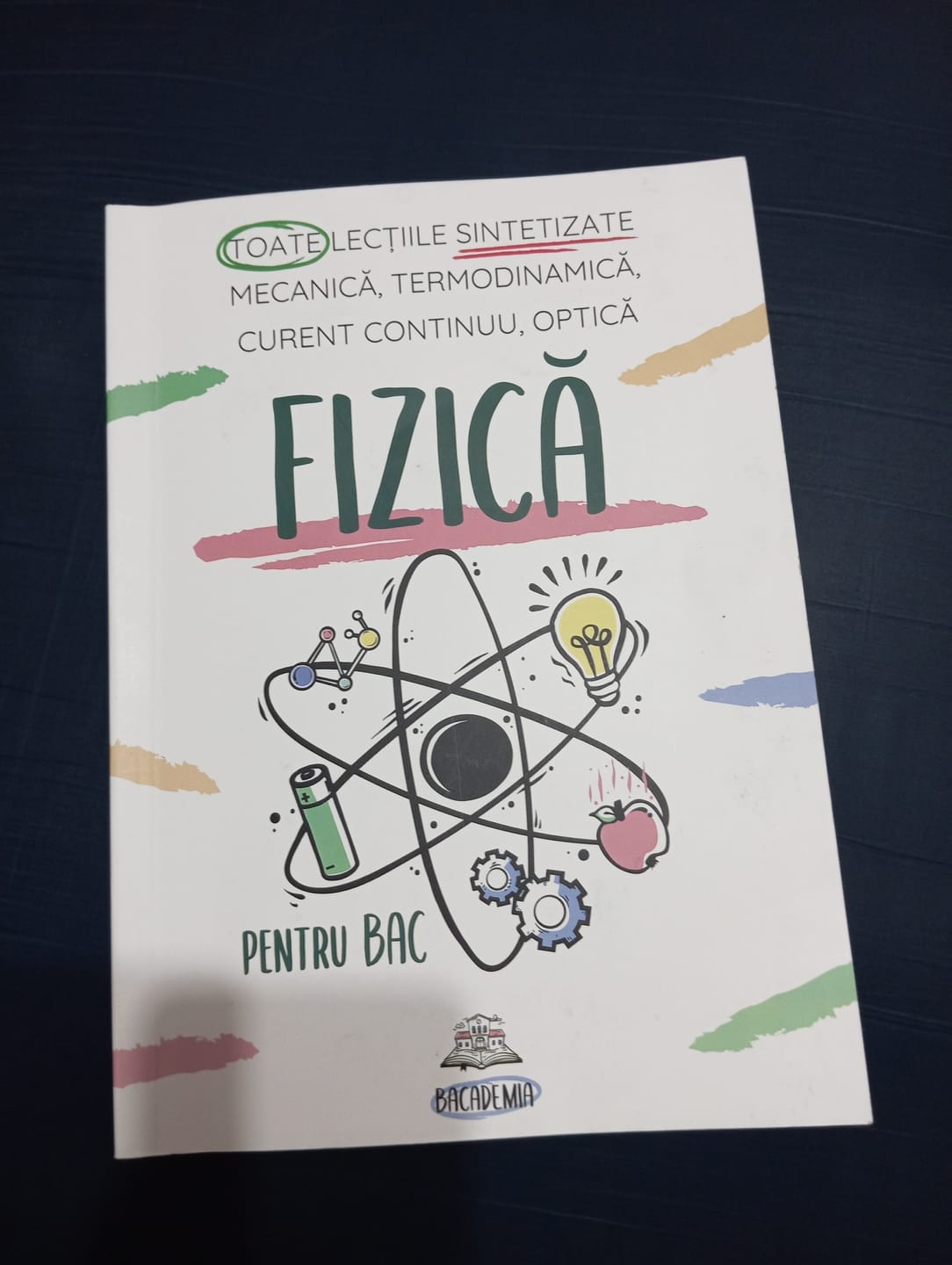 Customer photo review of Carte Fizică Bacalaureat Bacademia