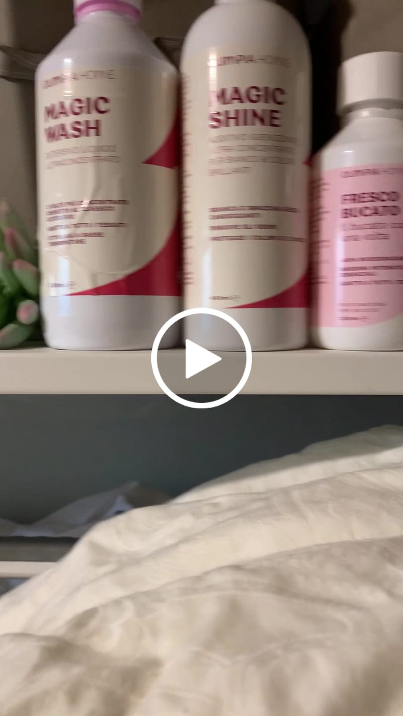 Customer video review of Magic Shine - Additivo Igienizzante Ultra Concentrato per Bianco & Colori Brillanti Ml.400