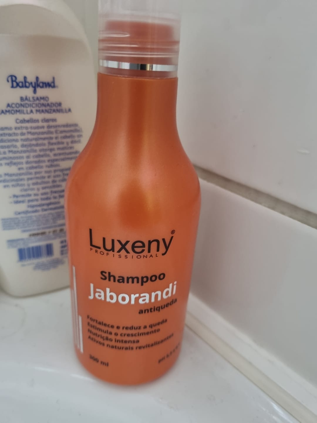 Customer photo review of Shampoo Anticaída Jaborandi 300ml