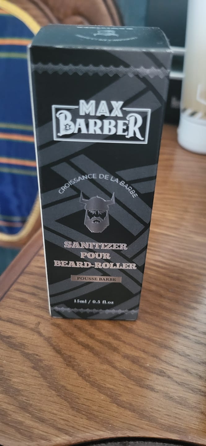 Customer photo review of Sanitizer | Désinfectant pour Beard-Roller