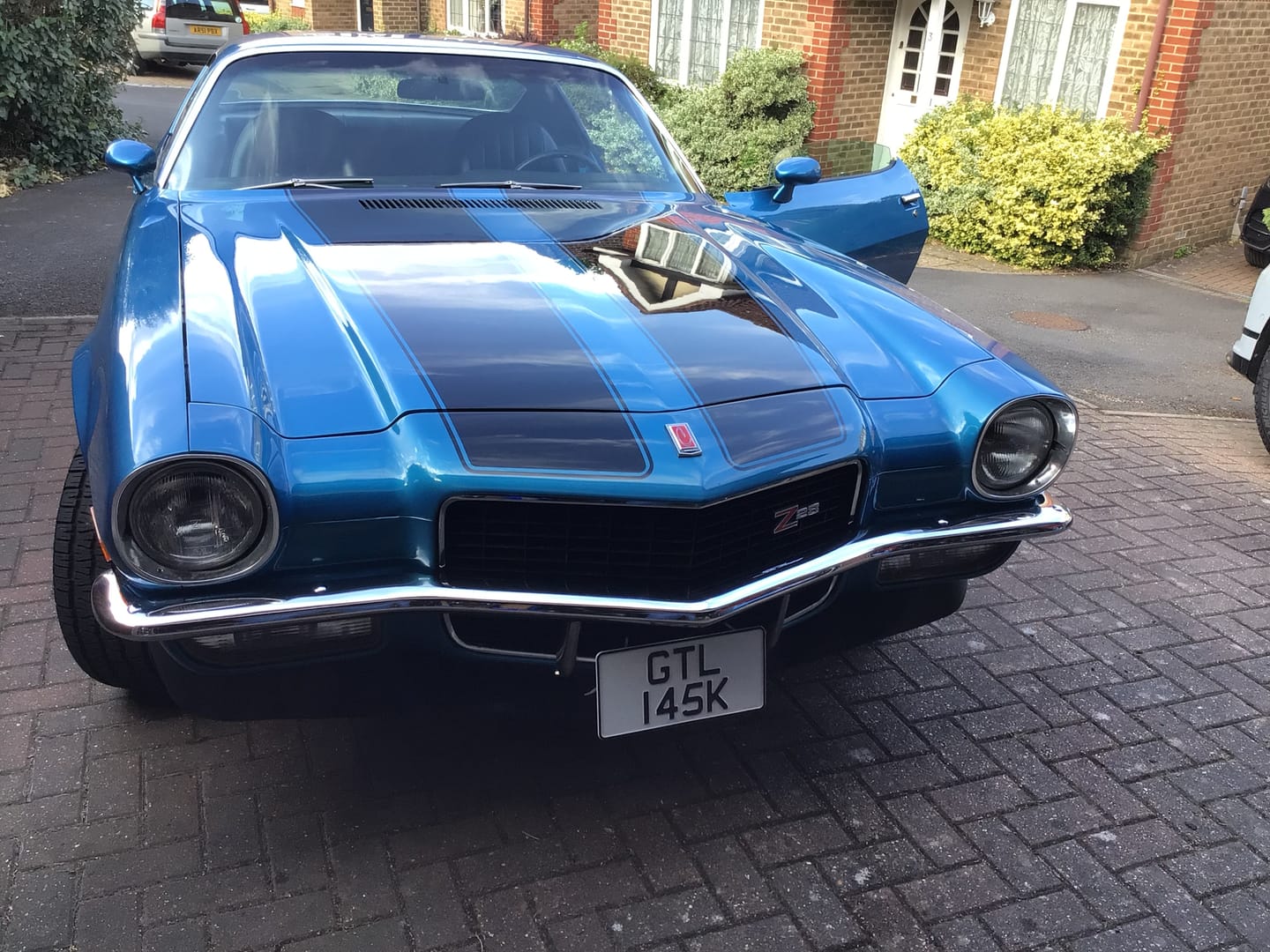 Customer photo review of American Metal Pressed Number Plate – 12 x 6 Inches