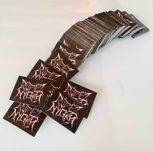 Customer photo review of Sticker Vinile Classico