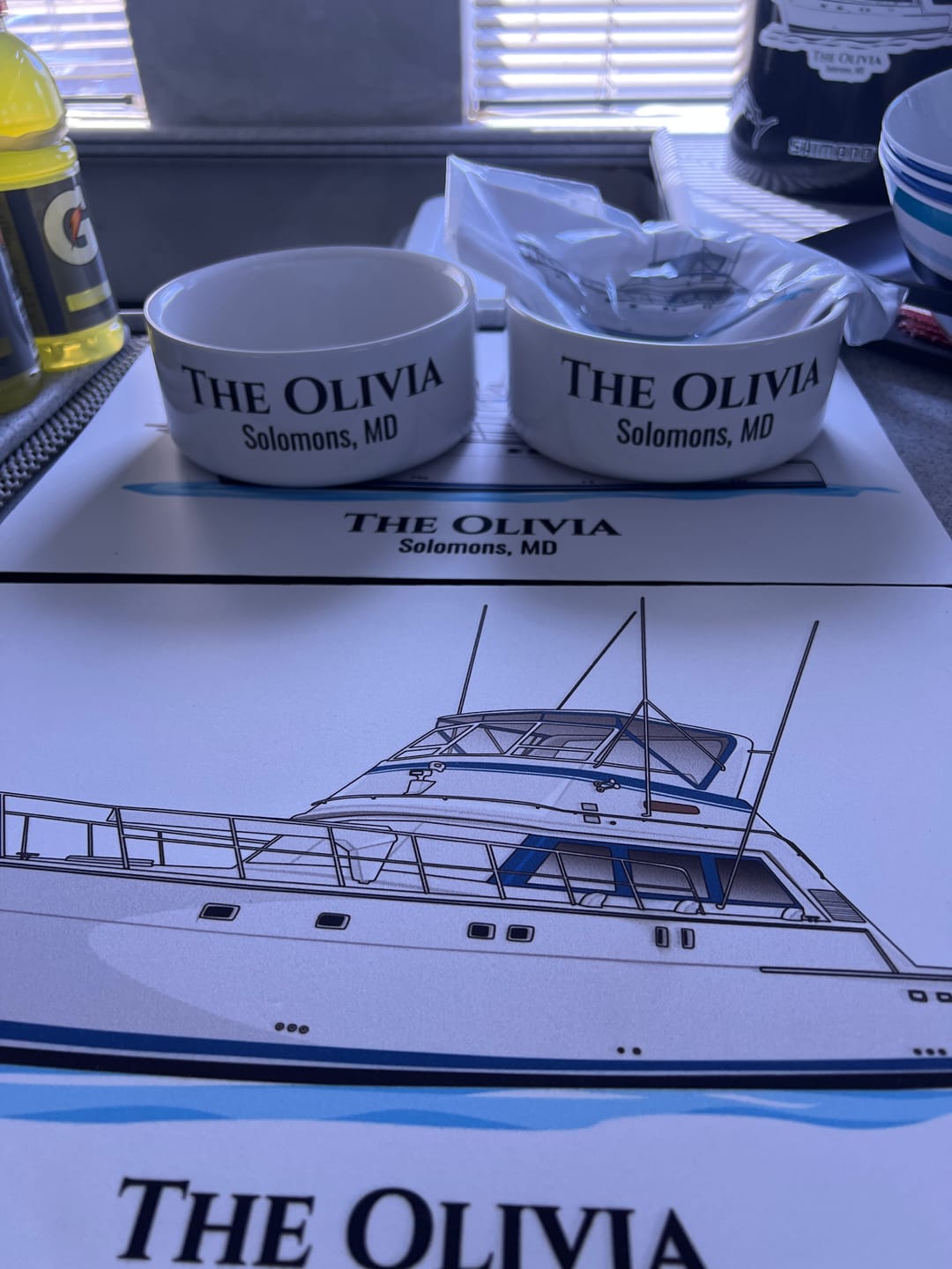 Customer photo review of Custom Pet Bowls