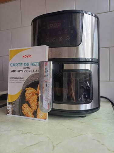 Customer photo review of Air Fryer Novio Grill & Fry