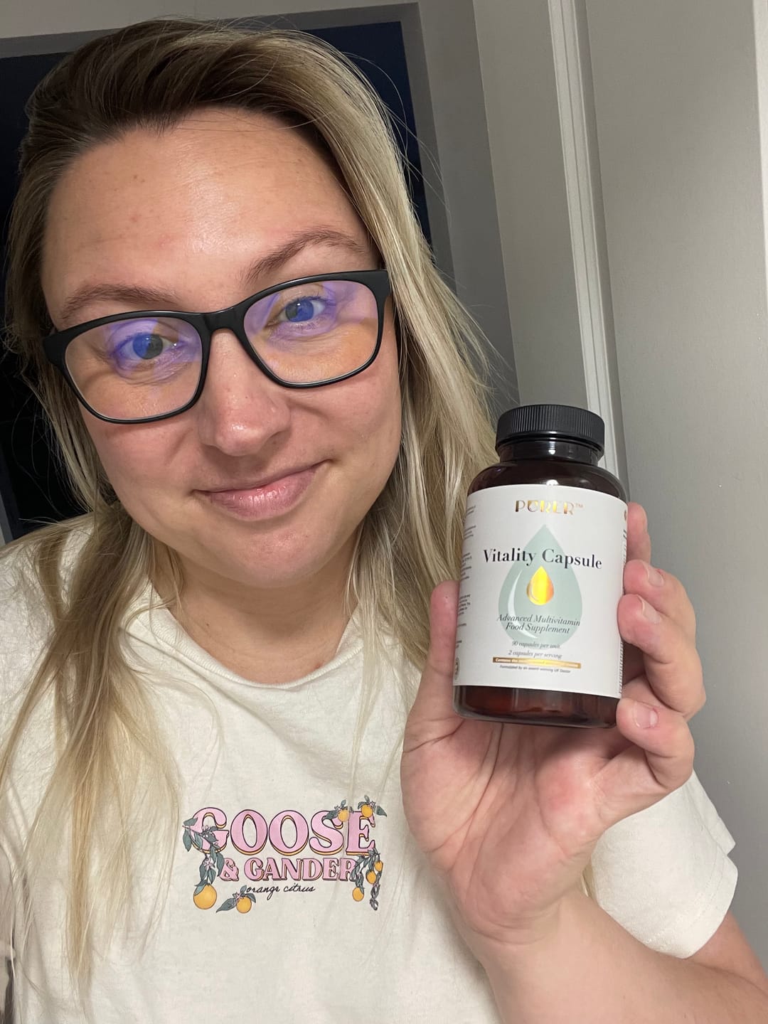 Customer photo review of The Vitality Capsule
