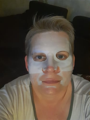 Customer photo review of Kollagen Boosting Maske