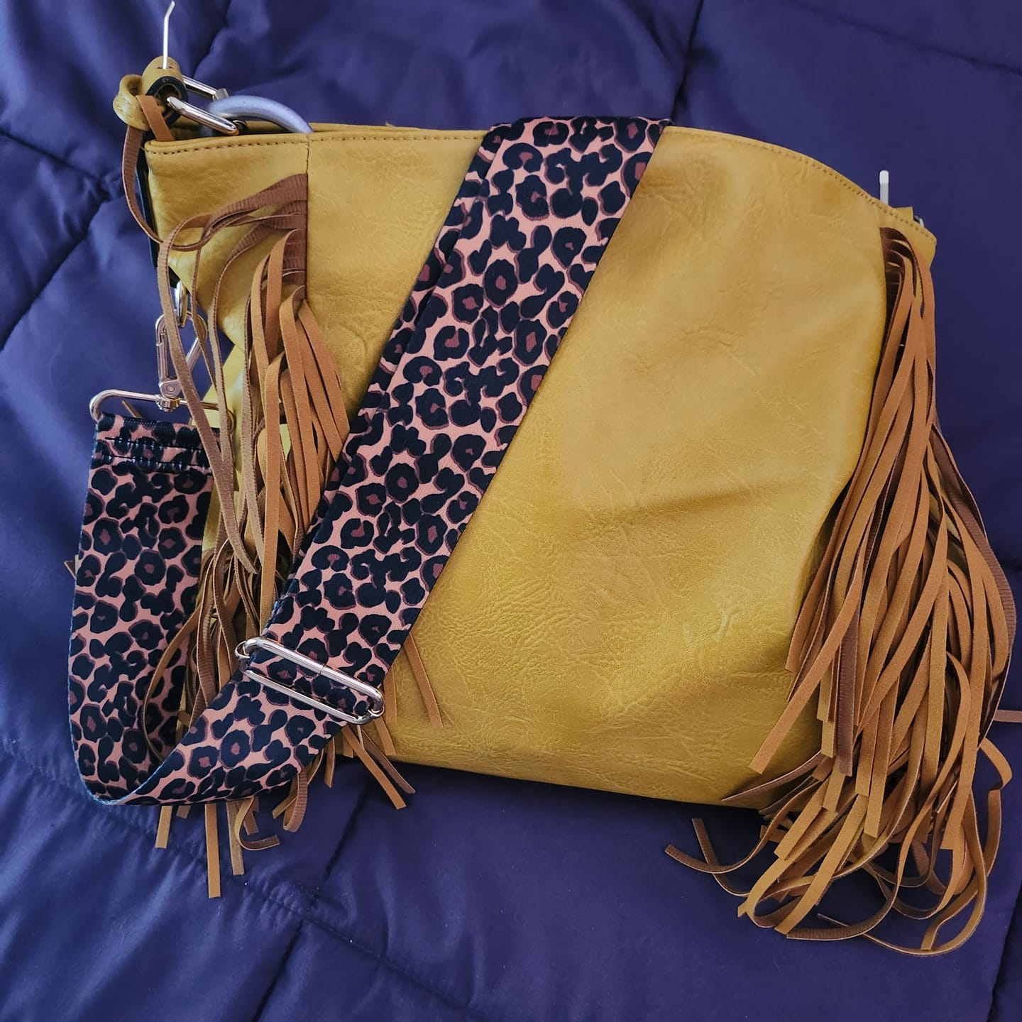 Customer photo review of Sav Vegan Fringe Hobo