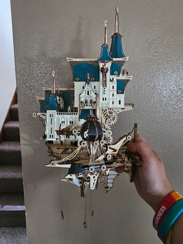 Rebecca G. review of Rokrgeek Fantasy Steam Castle 3D Wooden Puzzle image 1 out of 1