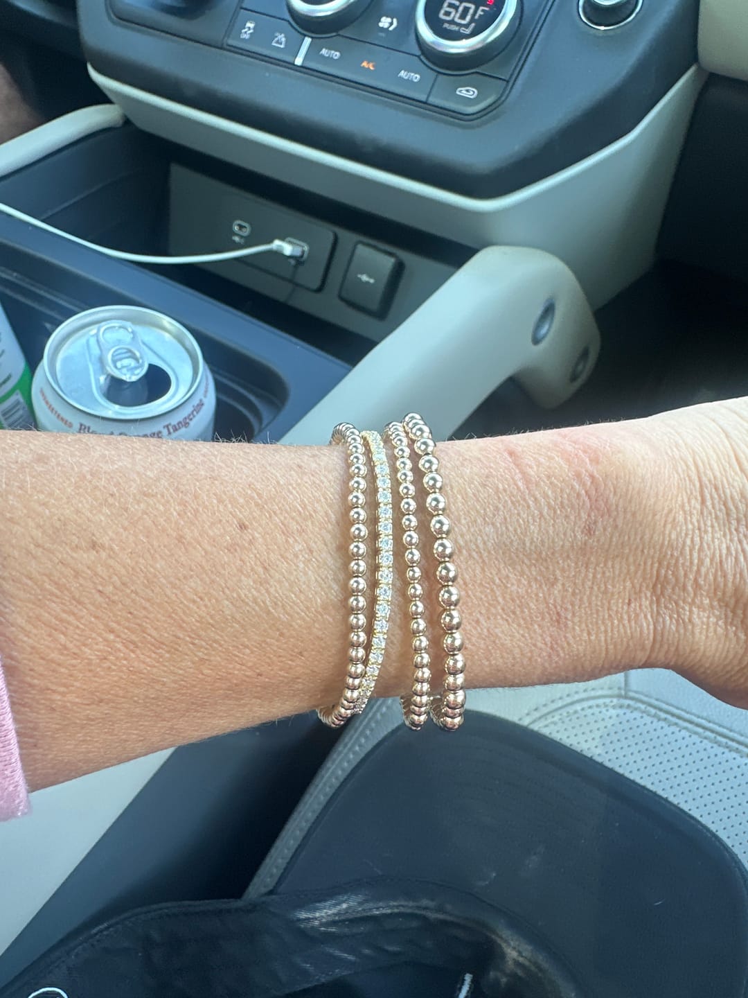 Customer photo review of Moissanite Tennis Bracelet 2mm