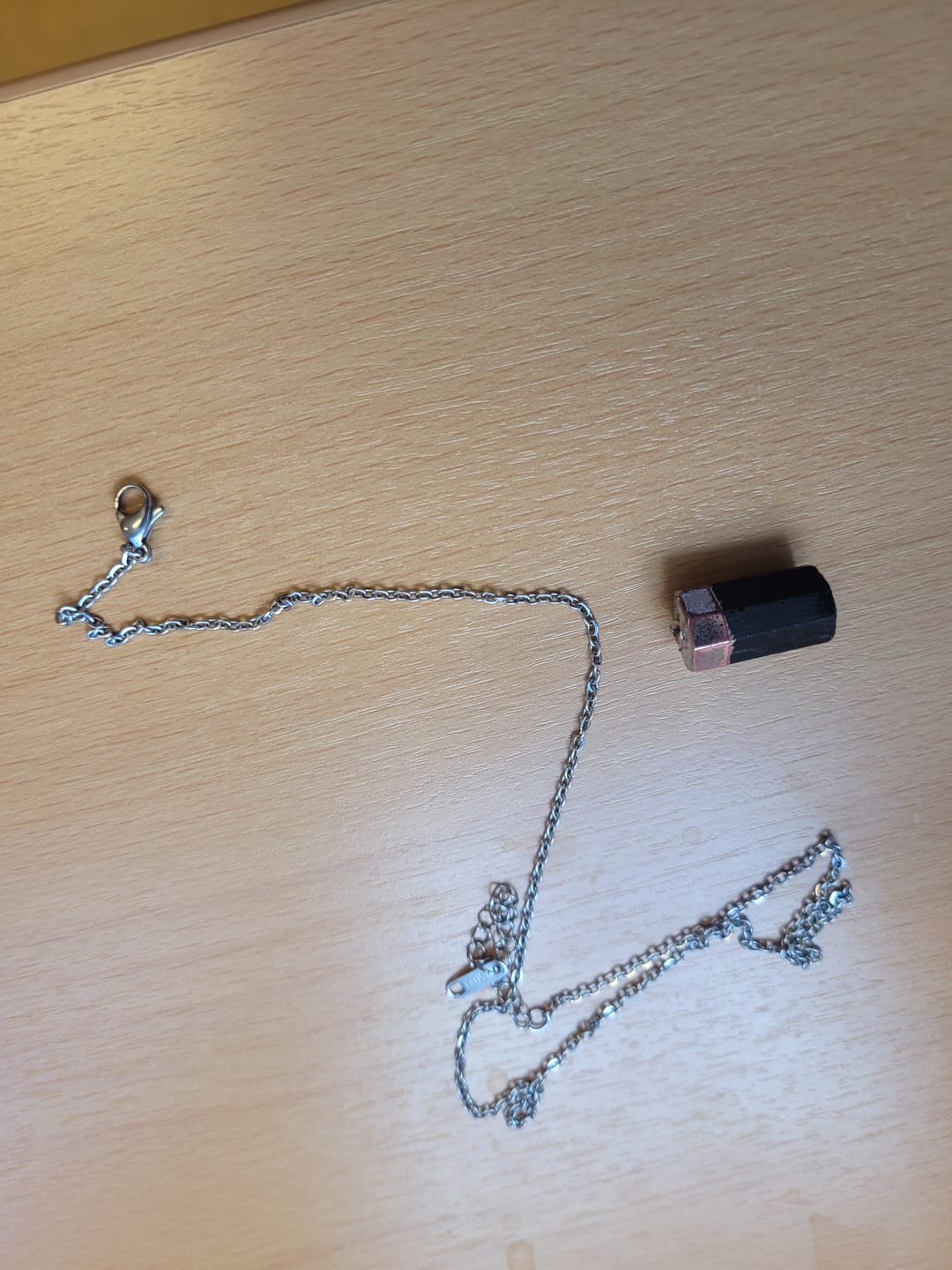 Customer photo review of Turmalin Halskette