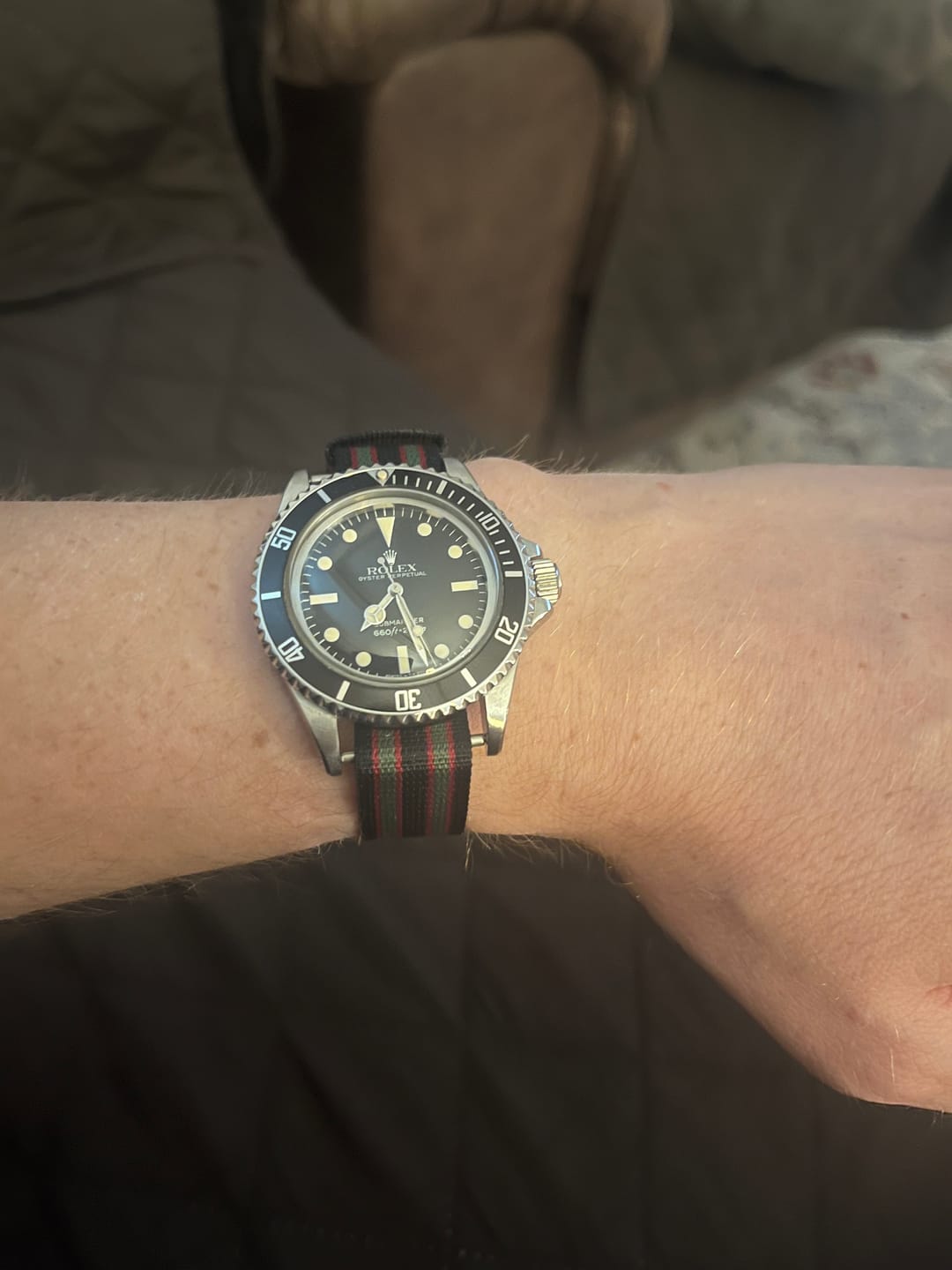 Customer photo review of Original Vintage Bond from Goldfinger 16mm/ 20mm - Mafia Strap