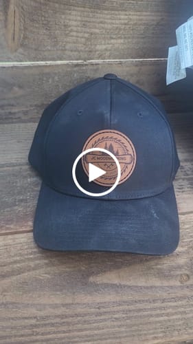 Customer video review of Premium Custom Leather Patch Hats (Wholesale)