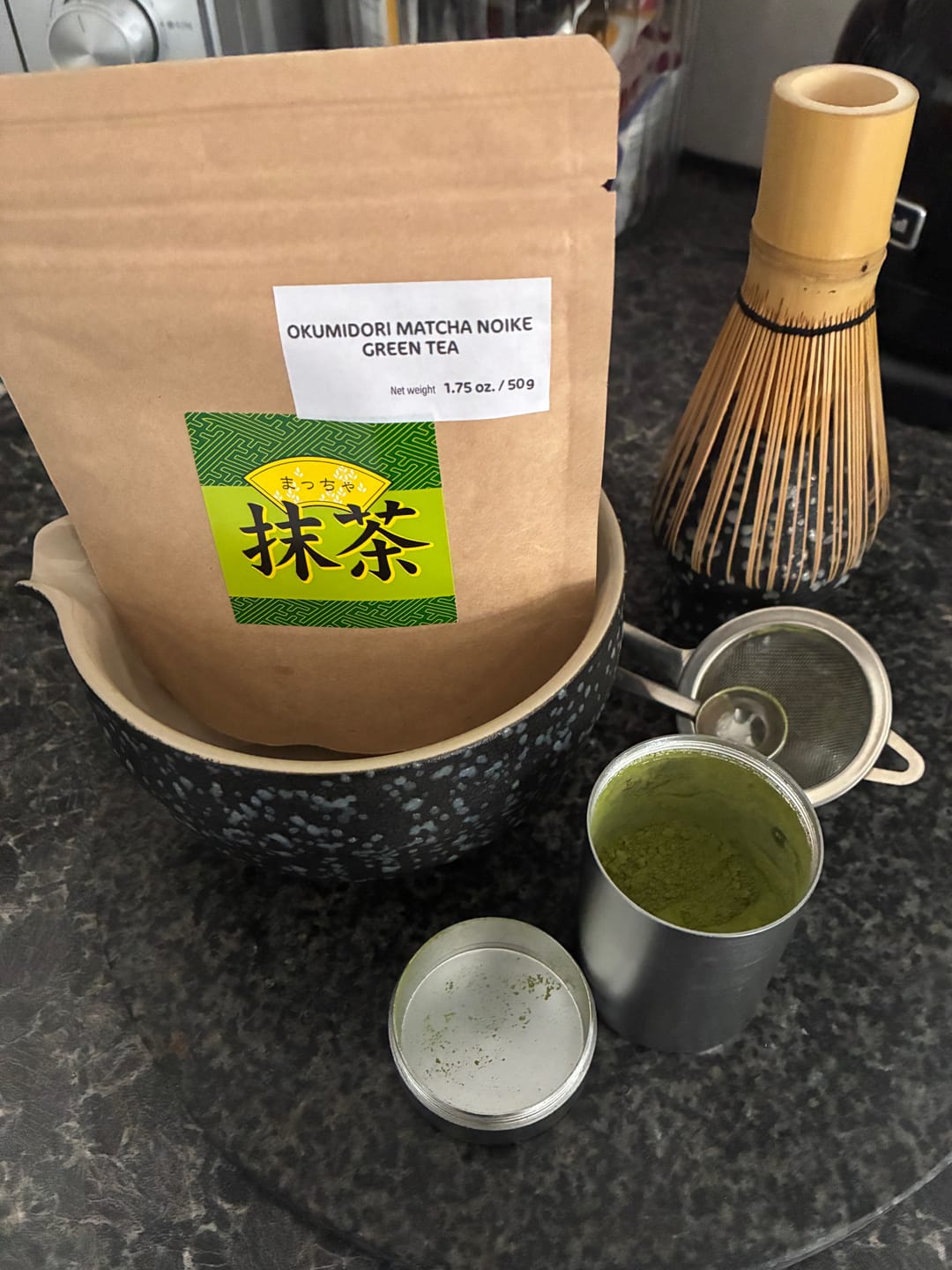 Customer photo review of Okumidori Matcha Noike