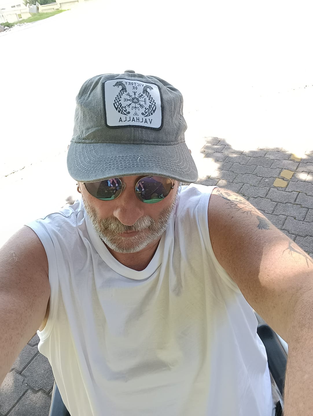 Customer photo review of Victory or Valhalla Cap