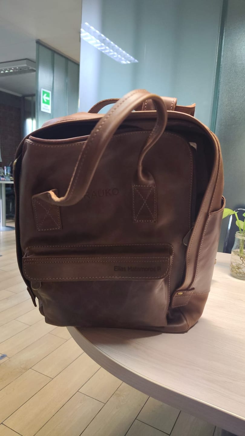 Customer photo review of Mochila Nórdica Café
