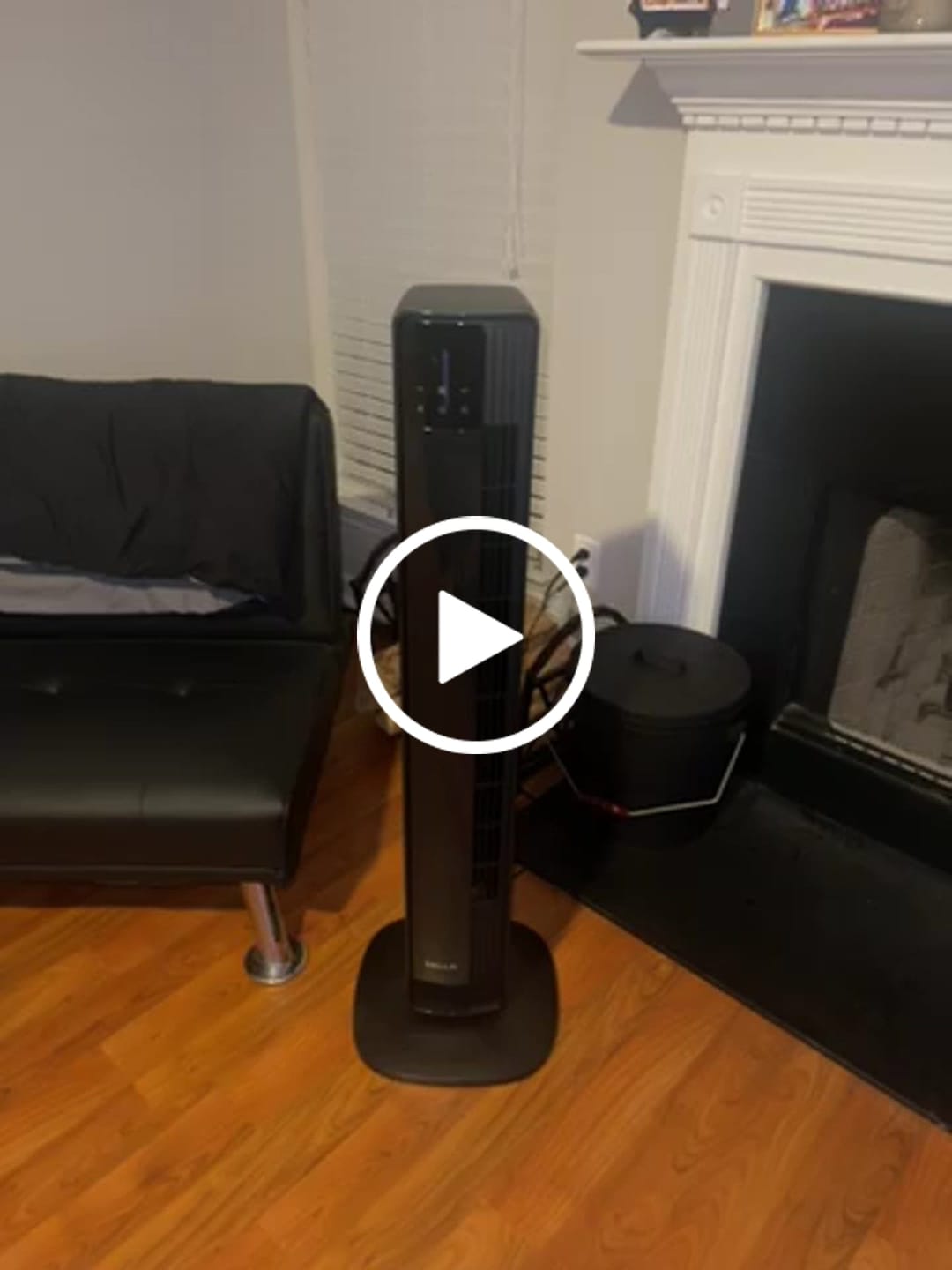 Customer video review of DELLA 42" Ultra Quiet Smart Tower Fan with Voice/APP/Remote Control