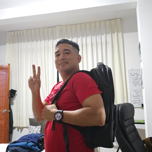 Customer photo review of Executive Backpack
