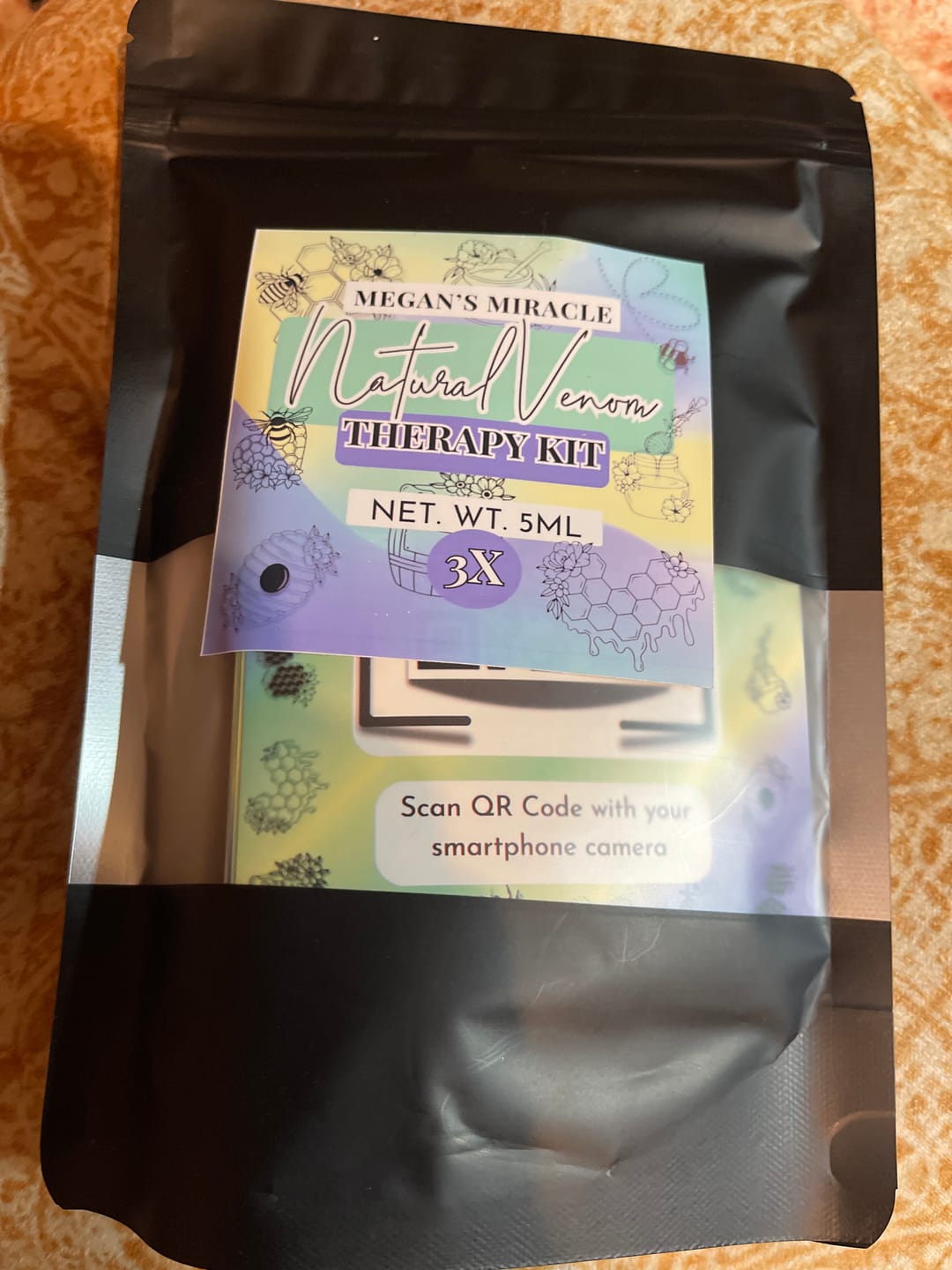 Customer photo review of Natural Grade Bee Venom Therapy Kit