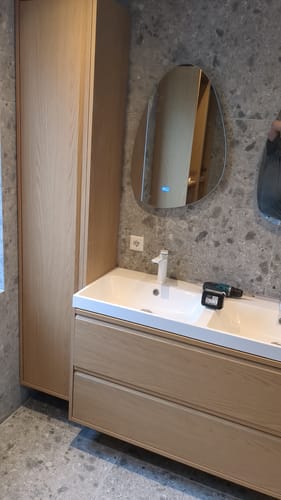 Customer photo review of Elegante Badkamerkraan - met Enkele Hendel voor Tijdloos Comfort