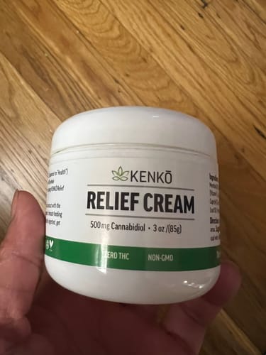 Customer photo review of KENKŌ Relief Cream